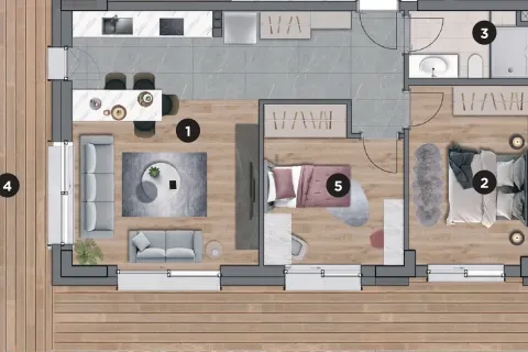 Daire 2+1 Aksu, Antalya, Türkiye №220665 - 17