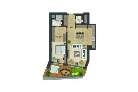 Продажа квартиры  в Стамбуле, Турция 3+1, 193м2, №221915 – фото 16