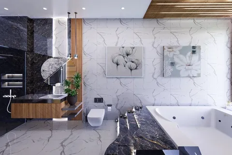 آپارتمان در  Mugla ، ترکیه 5 خوابه ، 342 متر مربع.  شماره 223524 - 22