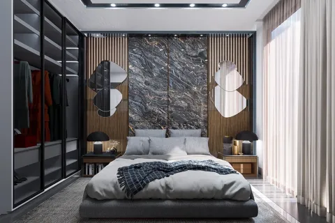 آپارتمان در  Mugla ، ترکیه 5 خوابه ، 342 متر مربع.  شماره 223524 - 19