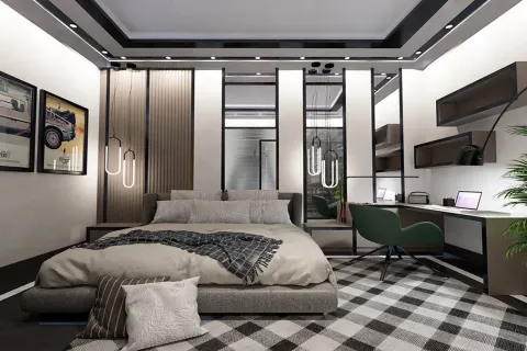 آپارتمان در  Mugla ، ترکیه 5 خوابه ، 342 متر مربع.  شماره 223524 - 13