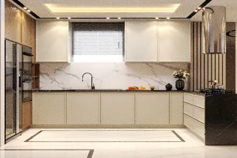 آپارتمان در  Mugla ، ترکیه 4 خوابه ، 320 متر مربع.  شماره 223525 - 22