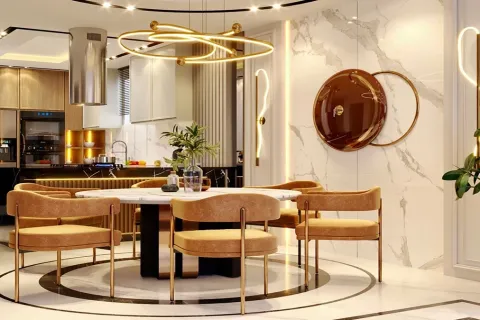 آپارتمان در  Mugla ، ترکیه 4 خوابه ، 320 متر مربع.  شماره 223525 - 20