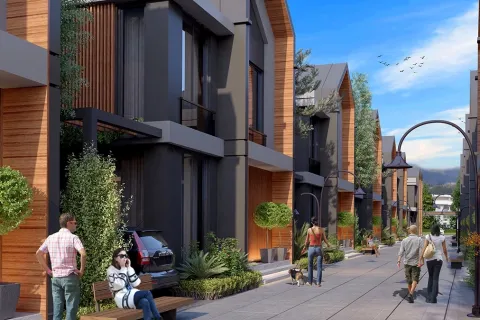 آپارتمان در  Mugla ، ترکیه 4 خوابه ، 276 متر مربع.  شماره 223527 - 27