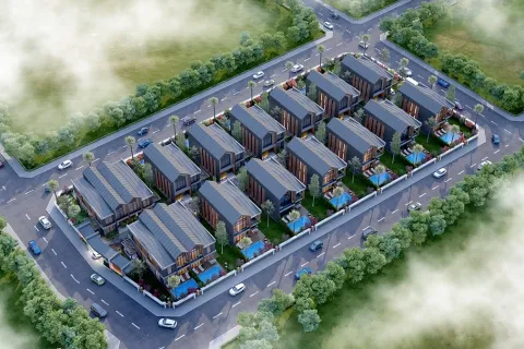 آپارتمان در  Mugla ، ترکیه 4 خوابه ، 276 متر مربع.  شماره 223527 - 11