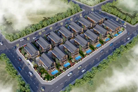 آپارتمان در  Mugla ، ترکیه 4 خوابه ، 276 متر مربع.  شماره 223527 - 10