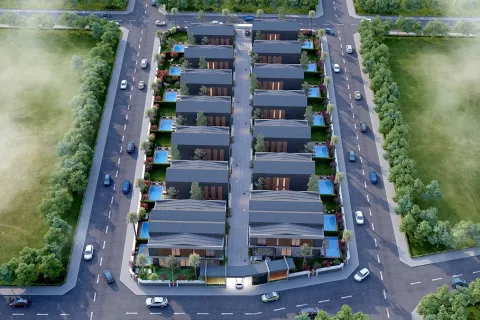 آپارتمان در  Mugla ، ترکیه 4 خوابه ، 276 متر مربع.  شماره 223527 - 12