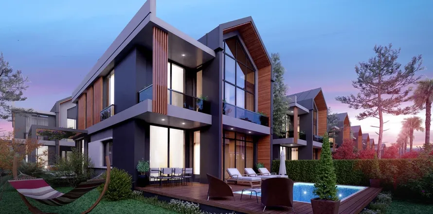 آپارتمان در  Mugla ، ترکیه 4 خوابه ، 276 متر مربع.  شماره 223527