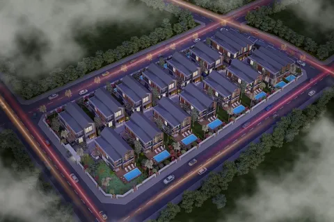 آپارتمان در  Mugla ، ترکیه 4 خوابه ، 276 متر مربع.  شماره 223527 - 21