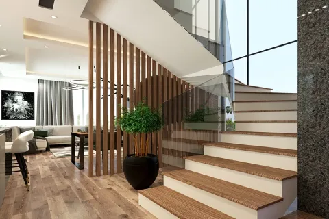 آپارتمان در  Mugla ، ترکیه 4 خوابه ، 254 متر مربع.  شماره 223529 - 19