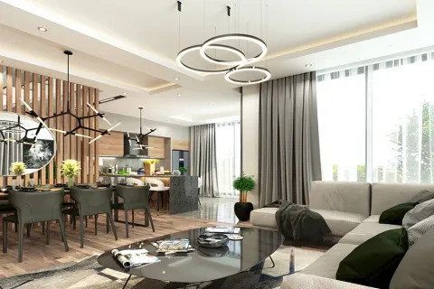 آپارتمان در  Mugla ، ترکیه 4 خوابه ، 254 متر مربع.  شماره 223529 - 14