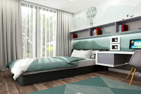 آپارتمان در  Mugla ، ترکیه 4 خوابه ، 254 متر مربع.  شماره 223529 - 26