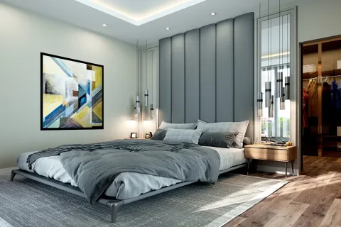 آپارتمان در  Mugla ، ترکیه 4 خوابه ، 254 متر مربع.  شماره 223529 - 21