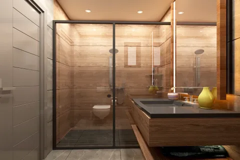 آپارتمان در  Mugla ، ترکیه 4 خوابه ، 254 متر مربع.  شماره 223529 - 25