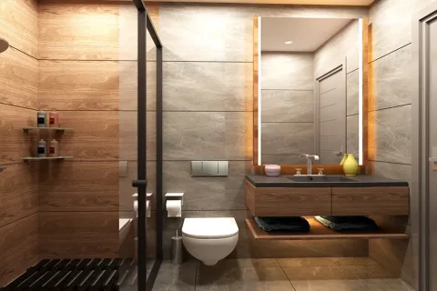 آپارتمان در  Mugla ، ترکیه 4 خوابه ، 254 متر مربع.  شماره 223529 - 30