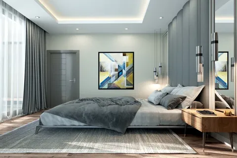 آپارتمان در  Mugla ، ترکیه 4 خوابه ، 254 متر مربع.  شماره 223529 - 22