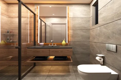 آپارتمان در  Mugla ، ترکیه 4 خوابه ، 254 متر مربع.  شماره 223529 - 24