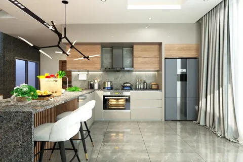 آپارتمان در  Mugla ، ترکیه 4 خوابه ، 254 متر مربع.  شماره 223529 - 17