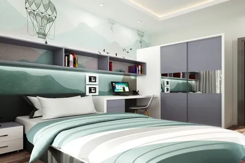 آپارتمان در  Mugla ، ترکیه 4 خوابه ، 254 متر مربع.  شماره 223529 - 27