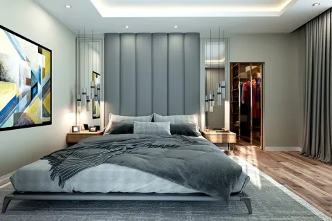 آپارتمان در  Mugla ، ترکیه 4 خوابه ، 254 متر مربع.  شماره 223529 - 23