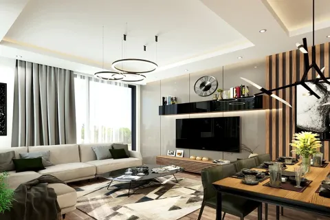 آپارتمان در  Mugla ، ترکیه 4 خوابه ، 254 متر مربع.  شماره 223529 - 15