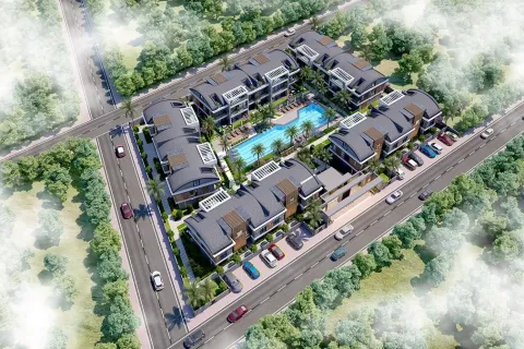 آپارتمان در  Dosemealti ، ترکیه 1 خوابه ، 50 متر مربع.  شماره 223523 - 13