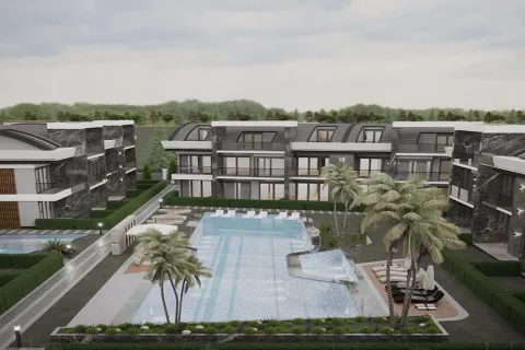 آپارتمان در  Dosemealti ، ترکیه 1 خوابه ، 50 متر مربع.  شماره 223523 - 26