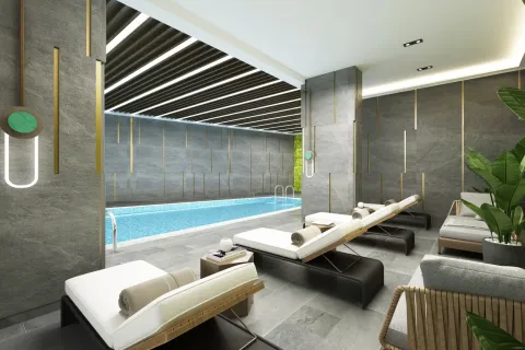 آپارتمان در  Mahmutlar ، ترکیه 2 خوابه ، 89 متر مربع.  شماره 219607 - 11