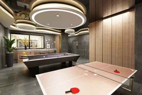 آپارتمان در  Mahmutlar ، ترکیه 1 خوابه ، 59 متر مربع.  شماره 219606 - 14