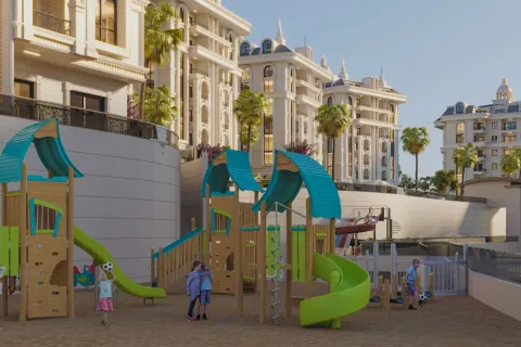 آپارتمان در  Oba ، ترکیه 5 خوابه ، 221 متر مربع.  شماره 219604 - 7