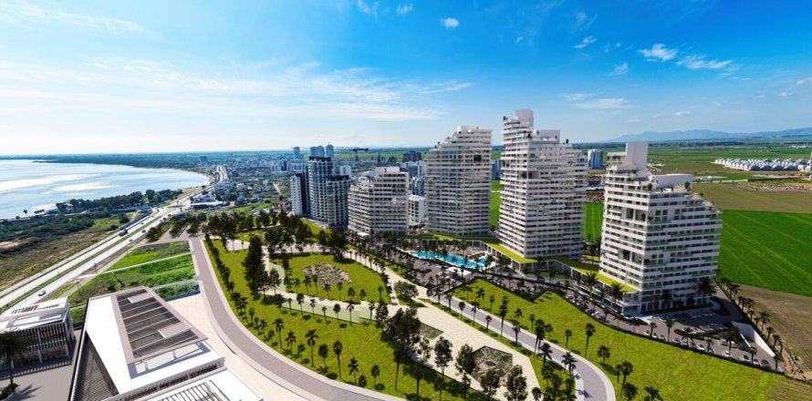 2+1 Lägenhet  i Long Beach, Iskele,  Nr. 214679