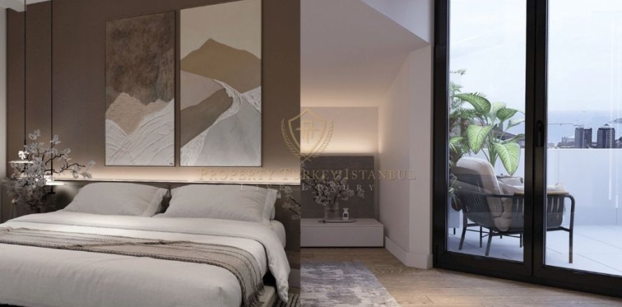 آپارتمان در Besiktas،  Istanbul ، ترکیه 3 خوابه ، 150 متر مربع.  شماره 221623