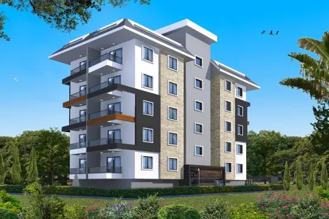 1+1 Lejlighed  i Alanya, Antalya, Tyrkiet Nr. 223654 - 6