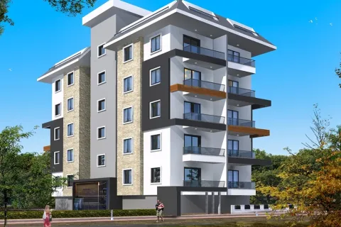 1+1 Lejlighed  i Alanya, Antalya, Tyrkiet Nr. 223654 - 2