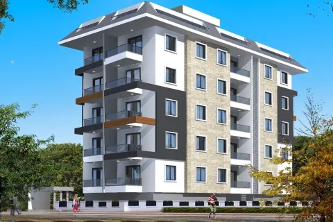 1+1 Lejlighed  i Alanya, Antalya, Tyrkiet Nr. 223654 - 1