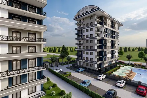 آپارتمان در  Alanya ، ترکیه 1 خوابه ، 63 متر مربع.  شماره 223656 - 4