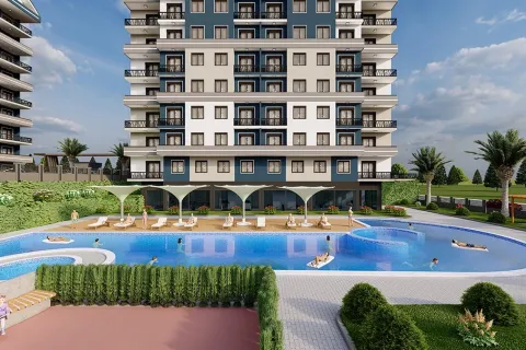 آپارتمان در  Alanya ، ترکیه 1 خوابه ، 63 متر مربع.  شماره 223656 - 3