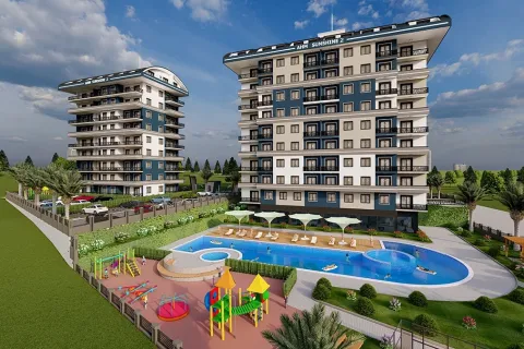 آپارتمان در  Alanya ، ترکیه 1 خوابه ، 63 متر مربع.  شماره 223656 - 16