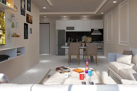 آپارتمان در  Alanya ، ترکیه 1 خوابه ، 63 متر مربع.  شماره 223656 - 23