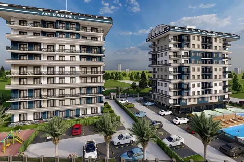 آپارتمان در  Alanya ، ترکیه 1 خوابه ، 63 متر مربع.  شماره 223656 - 1