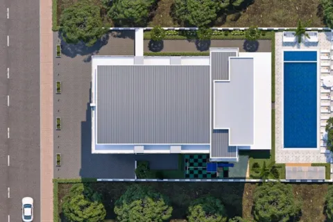 آپارتمان در  Alanya ، ترکیه 1 خوابه ، 54 متر مربع.  شماره 223653 - 15