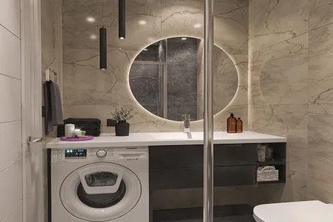 آپارتمان در  Alanya ، ترکیه 1 خوابه ، 54 متر مربع.  شماره 223653 - 20