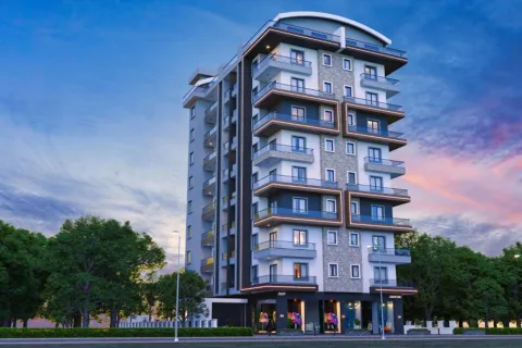 آپارتمان در  Alanya ، ترکیه 1 خوابه ، 54 متر مربع.  شماره 223653 - 14