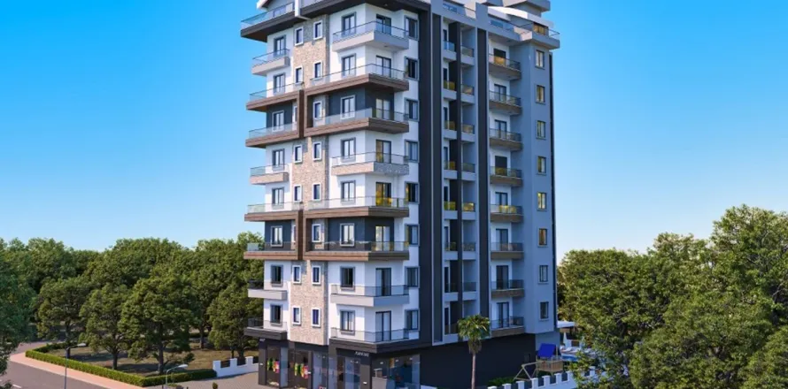 آپارتمان در  Alanya ، ترکیه 1 خوابه ، 54 متر مربع.  شماره 223653