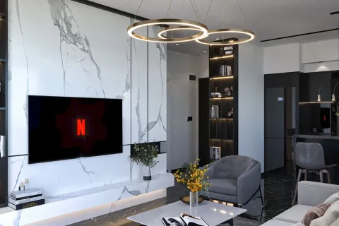 آپارتمان در  Alanya ، ترکیه 1 خوابه ، 54 متر مربع.  شماره 223653 - 22