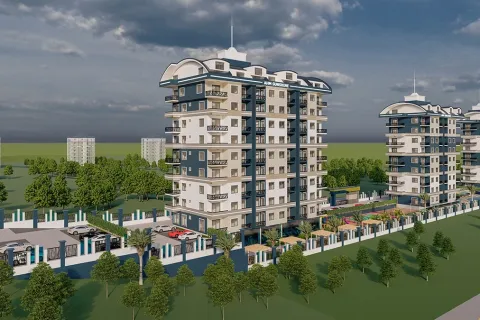 آپارتمان در  Alanya ، ترکیه 1 خوابه ، 61 متر مربع.  شماره 223655 - 11