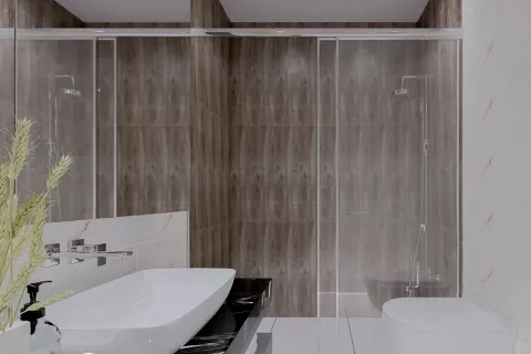 آپارتمان در  Alanya ، ترکیه 1 خوابه ، 61 متر مربع.  شماره 223655 - 18