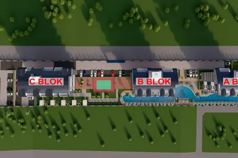 آپارتمان در  Alanya ، ترکیه 1 خوابه ، 61 متر مربع.  شماره 223655 - 10