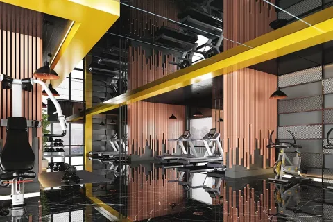 آپارتمان در  Alanya ، ترکیه 1 خوابه ، 61 متر مربع.  شماره 223655 - 21