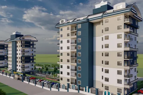 آپارتمان در  Alanya ، ترکیه 1 خوابه ، 61 متر مربع.  شماره 223655 - 14